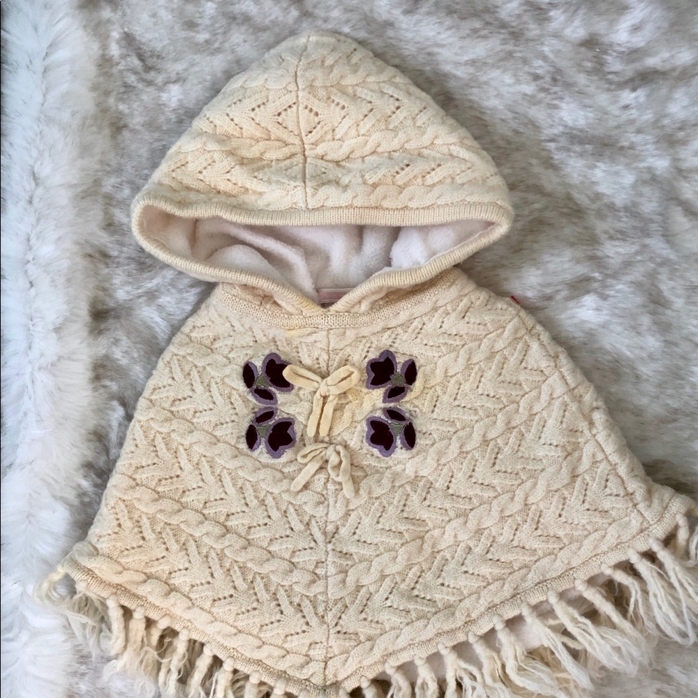 Janie and Jack Baby Poncho